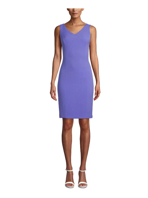 Special Savings Womens Crepe Sleeveless Cocktail Dress