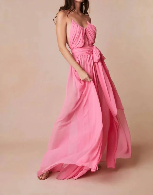 Mega Deal Zamia Dress In Pink