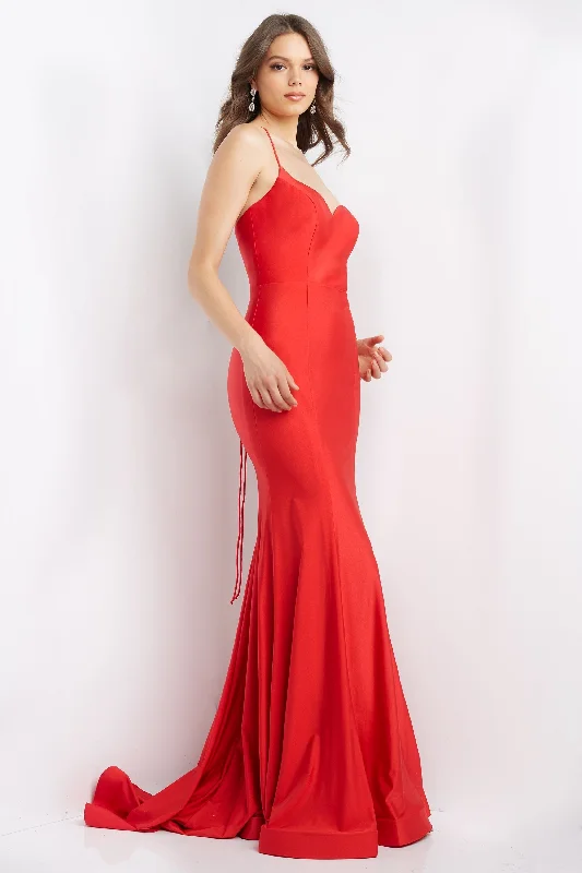 Bargain Prices Jovani JVN07643 Hot Pink Prom Dress size 6 Sweetheart Neckline Corset Back JVN 07643