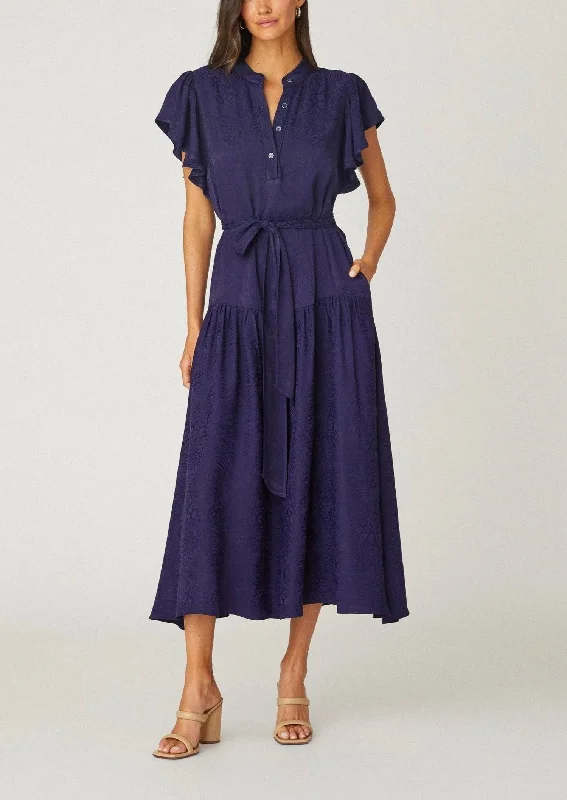 Price Slash Lucia Dress In Navy