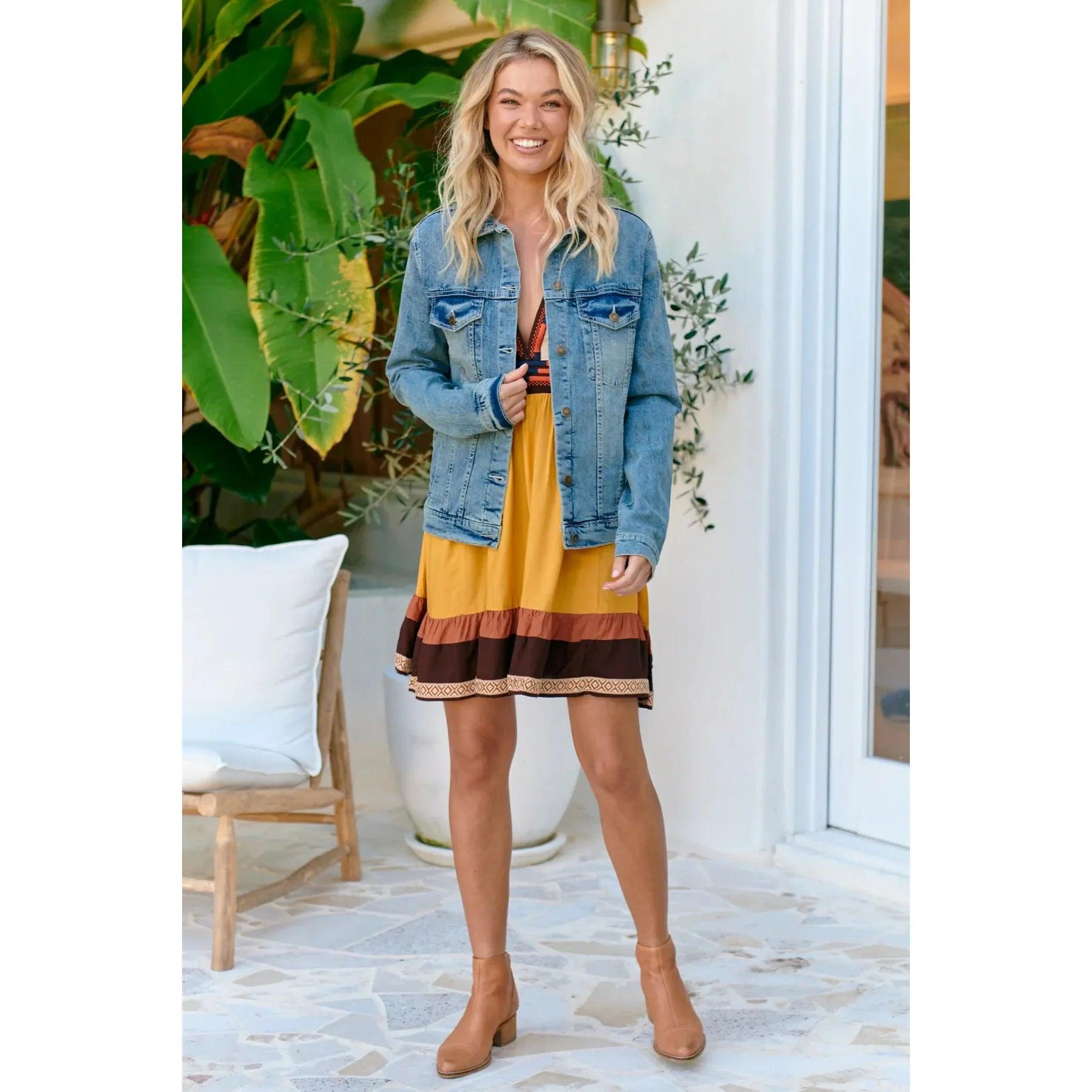 Don’t Miss Out JAASE PLUS Keller Denim Jacket