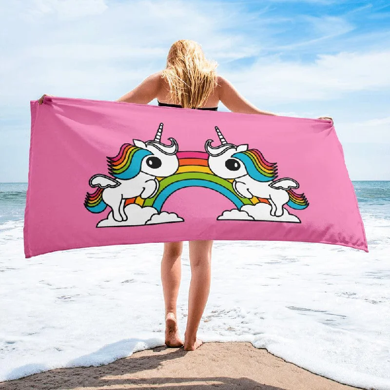 Early Bird Discount UNIQUE pink - Towel