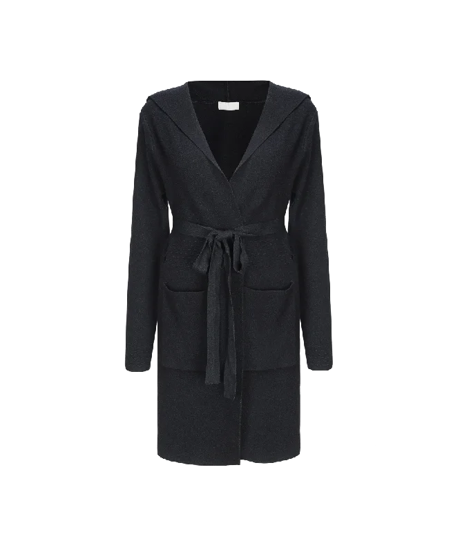 Epic Deals Women's Hooded Knitted Cardigan